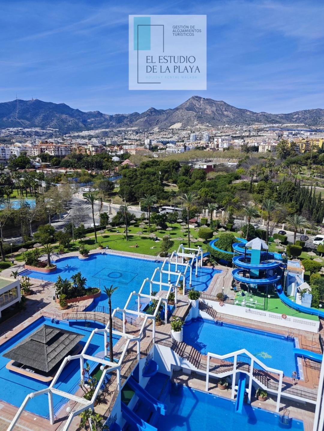El Estudio De La Playa Benalbeach Vistas Al Mar Benalmadena Exterior photo